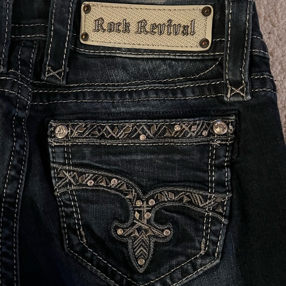 Rock Revival Jazlyn Jeans 26 - Picture 5 of 5